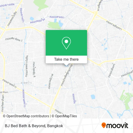 BJ Bed Bath & Beyond map