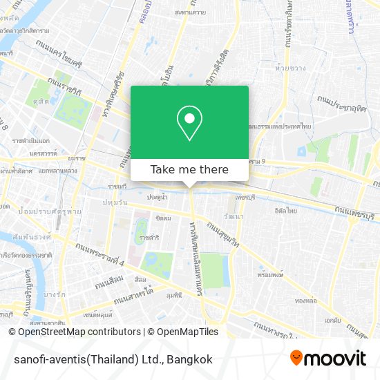 sanofi-aventis(Thailand) Ltd. map