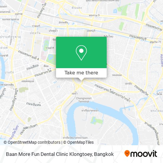 Baan More Fun Dental Clinic Klongtoey map