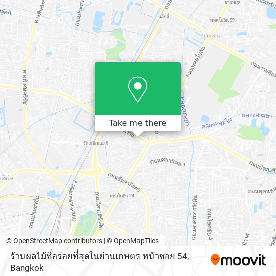 ร้านผลไม้ที่อร่อยที่สุดในย่านเกษตร หน้าซอย 54 map