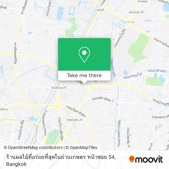 ร้านผลไม้ที่อร่อยที่สุดในย่านเกษตร หน้าซอย 54 map