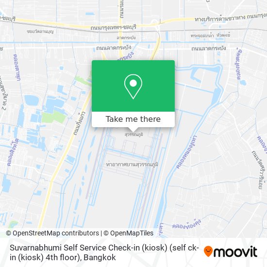 Suvarnabhumi Self Service Check-in (kiosk) (self ck-in (kiosk) 4th floor) map