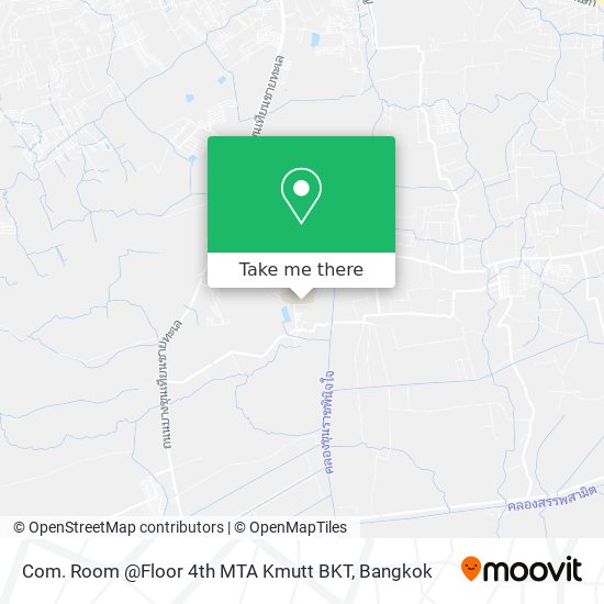 Com. Room @Floor 4th MTA Kmutt BKT map