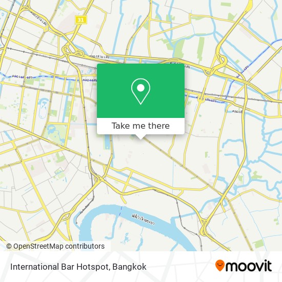 International Bar Hotspot map