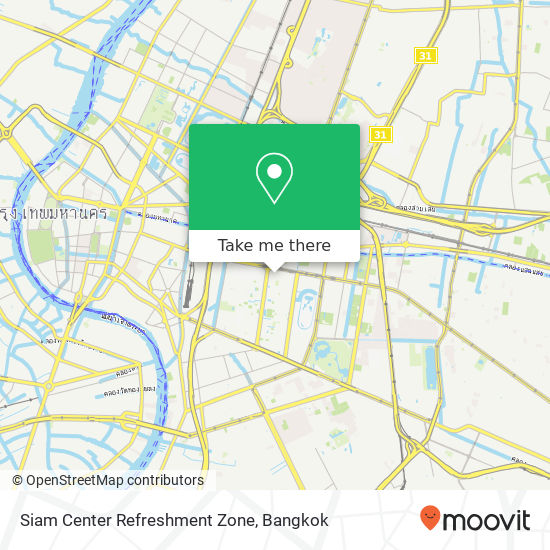 Siam Center Refreshment Zone map