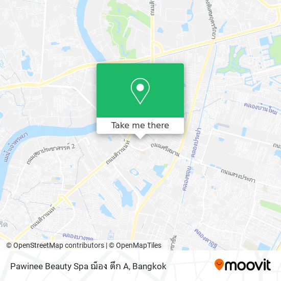 Pawinee Beauty Spa ฌ็อง ตึก A map