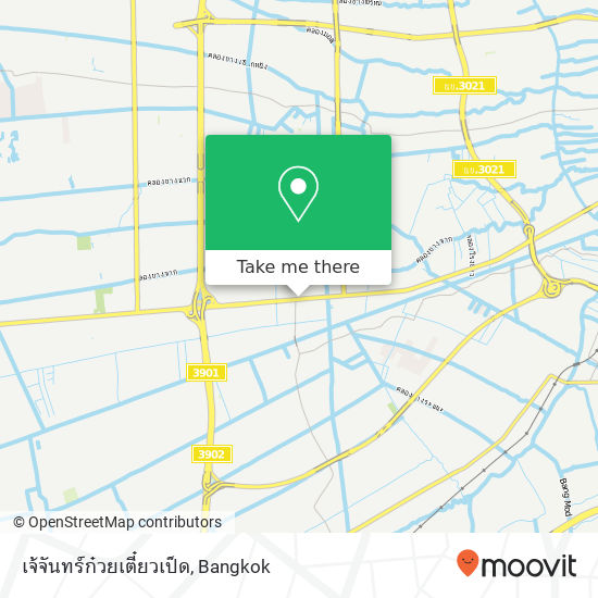 เจ้จันทร์ก๋วยเตี๋ยวเป็ด map