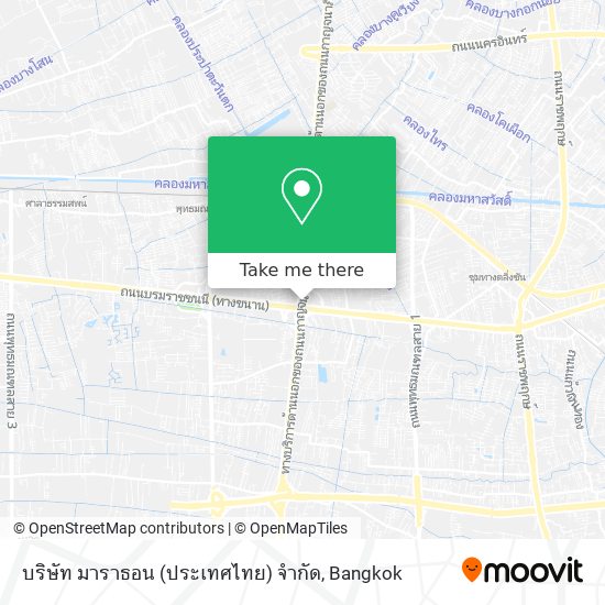 บริษัท มาราธอน (ประเทศไทย) จำกัด map