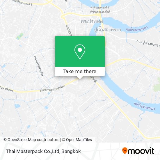 Thai Masterpack Co.,Ltd map