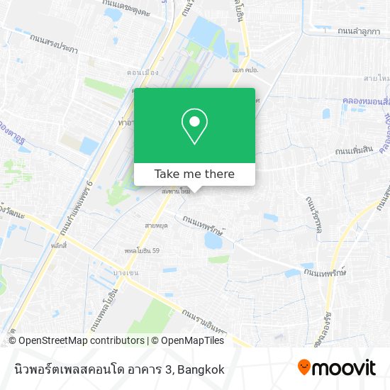 นิวพอร์ตเพลสคอนโด อาคาร 3 map