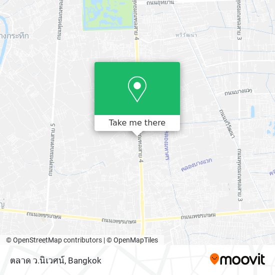 ตลาด ว.นิเวศน์ map