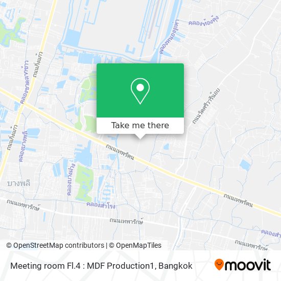 Meeting room Fl.4 : MDF Production1 map