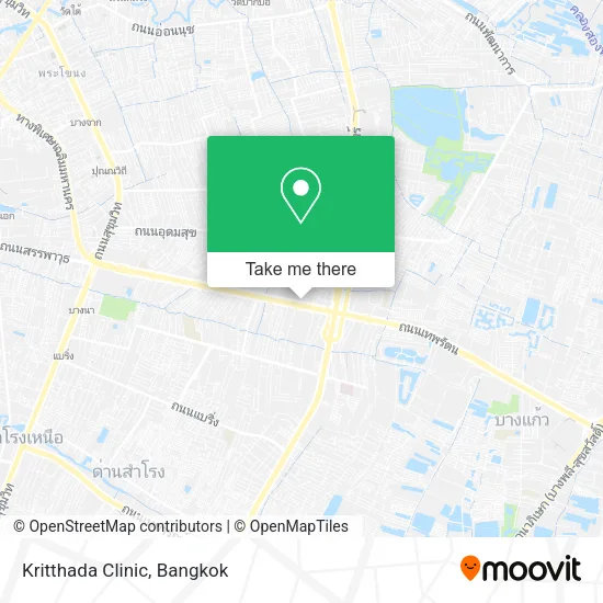 Kritthada Clinic map