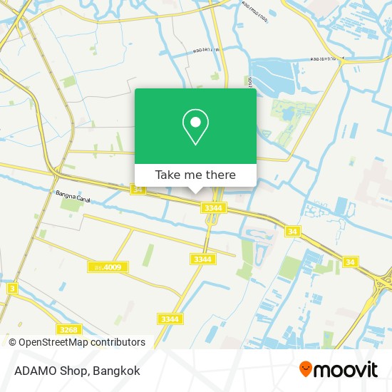 ADAMO Shop map