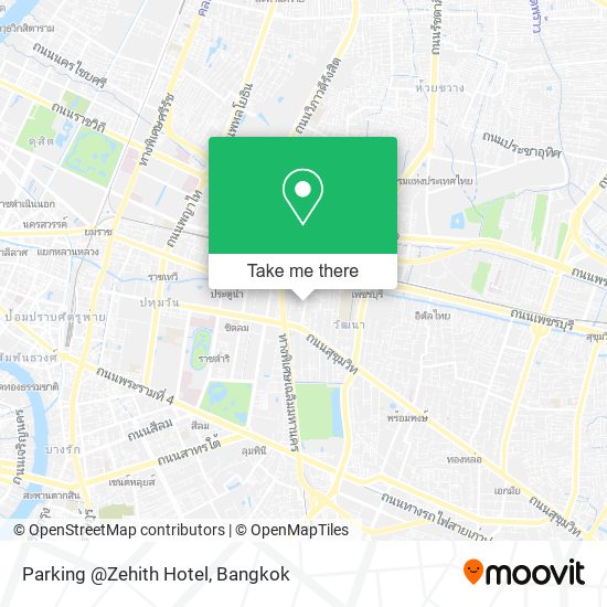 Parking @Zehith Hotel map