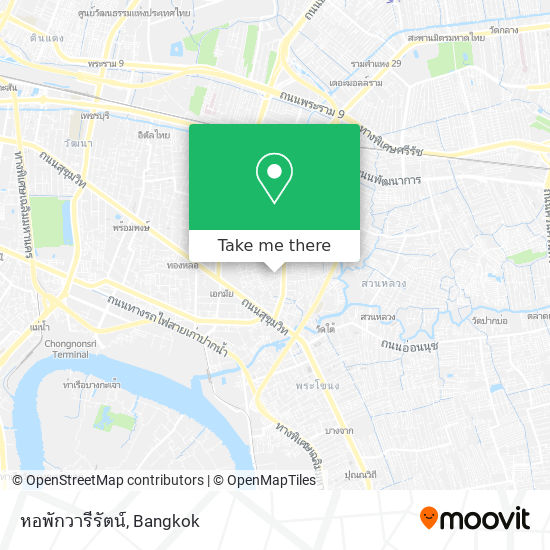 หอพักวารีรัตน์ map