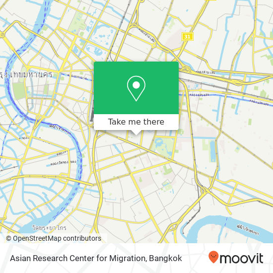 Asian Research Center for Migration map