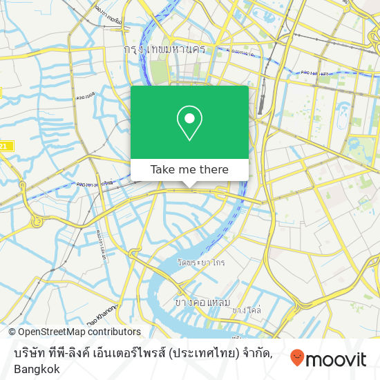 บริษัท ทีพี-ลิงค์ เอ็นเตอร์ไพรส์ (ประเทศไทย) จำกัด map