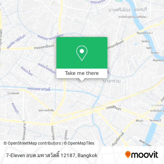 7-Eleven อบต.มหาสวัสดิ์ 12187 map