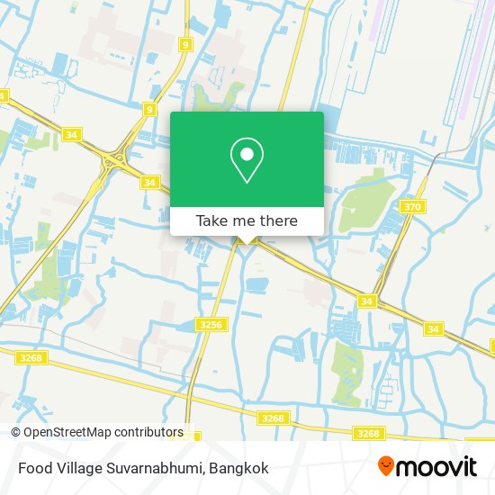 Food Village Suvarnabhumi map