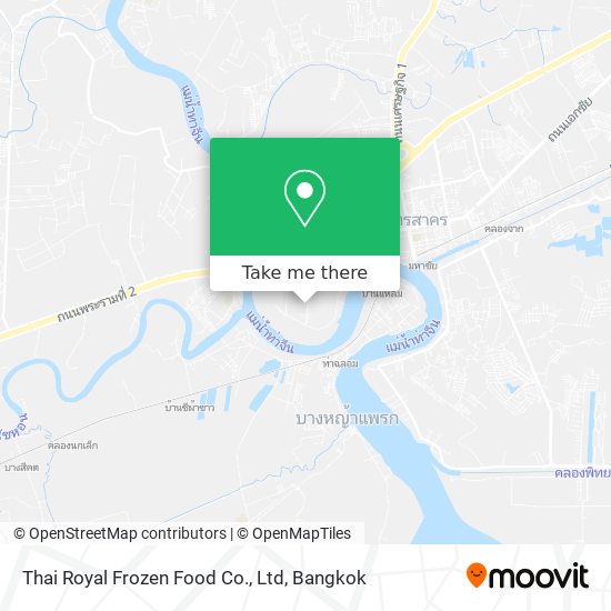 Thai Royal Frozen Food Co., Ltd map