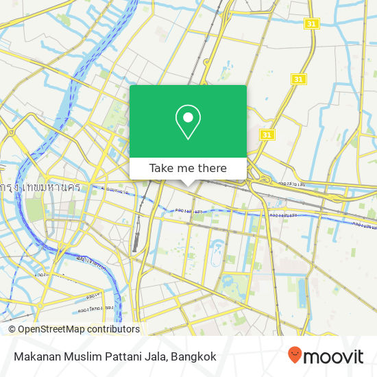 Makanan Muslim Pattani Jala map