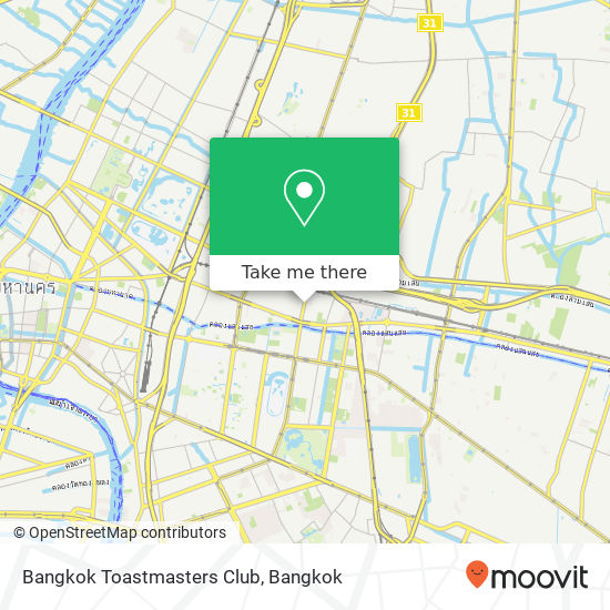 Bangkok Toastmasters Club map