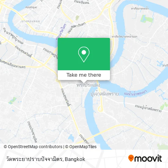 วัดพระยาปราบปัจจามิตร map