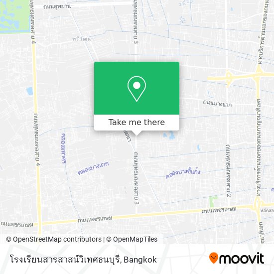 โรงเรียนสารสาสน์วิเทศธนบุรี map