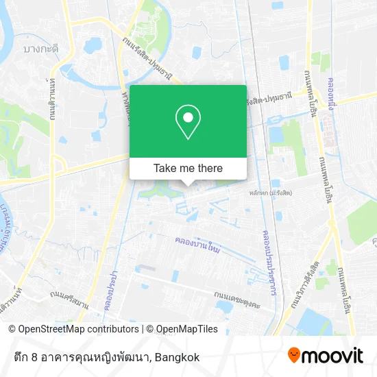 ตึก 8 อาคารคุณหญิงพัฒนา map