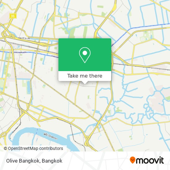 Olive Bangkok map