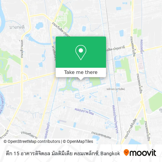 ตึก 15 อาคารดิจิตอล มัลติมีเดีย คอมเพล็กซ์ map