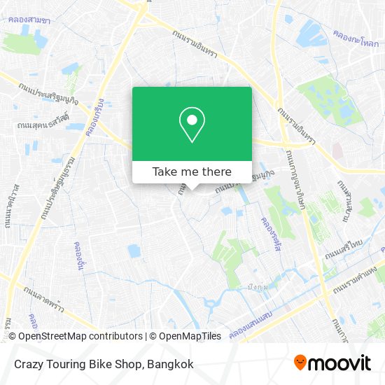 Crazy Touring Bike Shop map