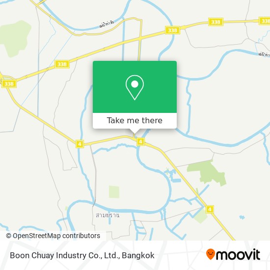 Boon Chuay Industry Co., Ltd. map