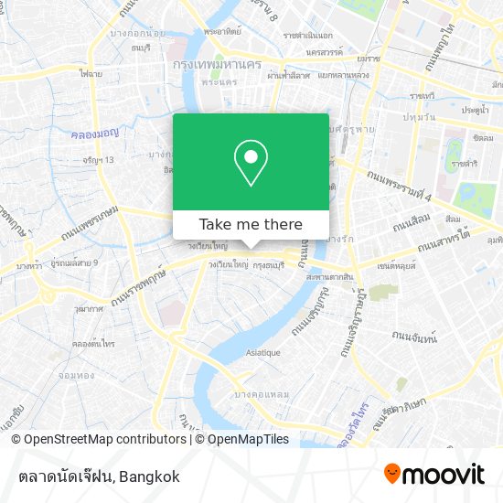 ตลาดนัดเจ๊ฝน map