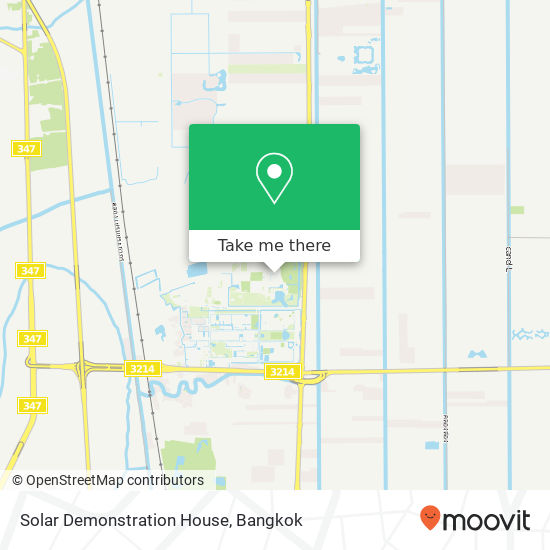 Solar Demonstration House map