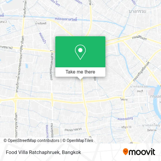 Food Villa Ratchaphruek map