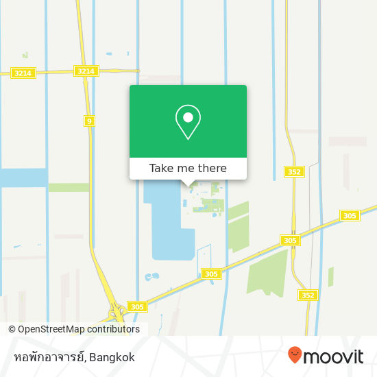 หอพักอาจารย์ map