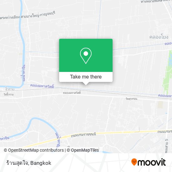 ร้านสุดใจ map