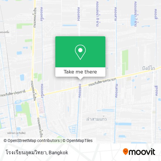 โรงเรียนอุดมวิทยา map