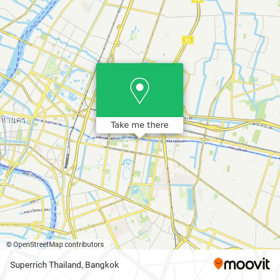 Superrich Thailand map