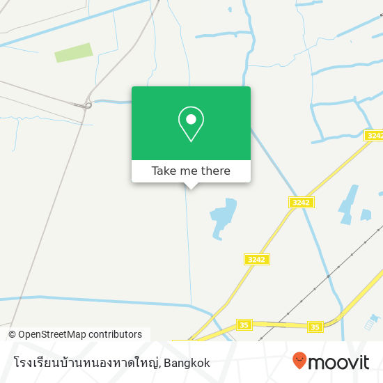 โรงเรียนบ้านหนองหาดใหญ่ map