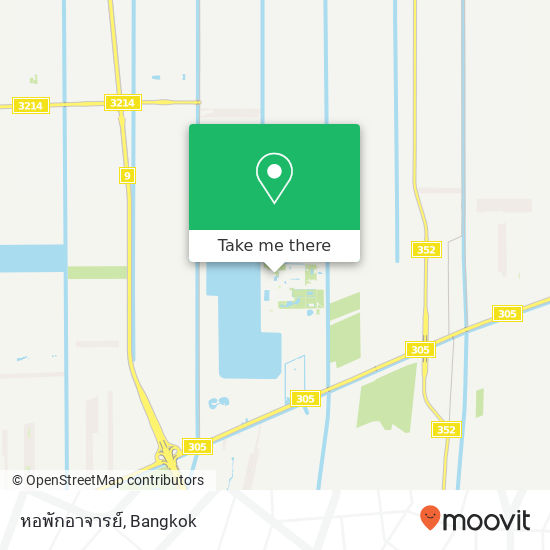 หอพักอาจารย์ map