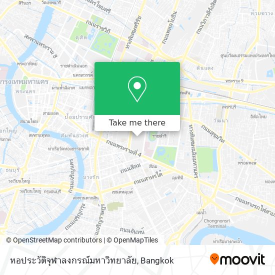 หอประวัติจุฬาลงกรณ์มหาวิทยาลัย map