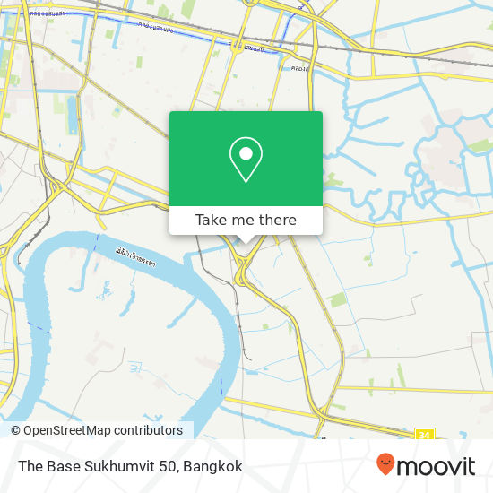 The Base Sukhumvit 50 map