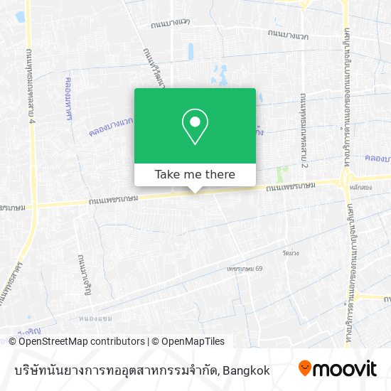 บริษัทนันยางการทออุตสาหกรรมจำกัด map