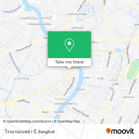 โรงแรมเบลล่า บี map