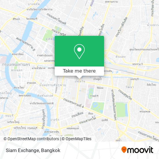 Siam Exchange map