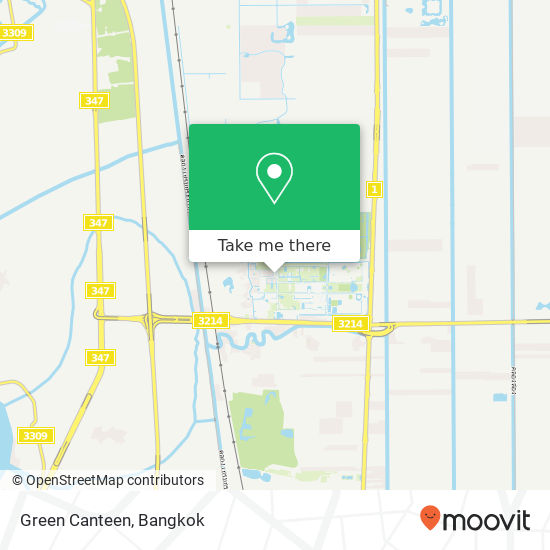 Green Canteen map