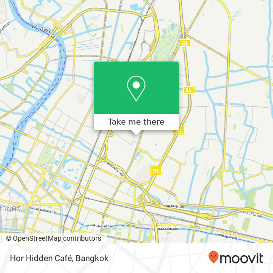 Hor Hidden Café map